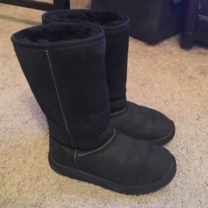 Classic tall black Ugg boots!