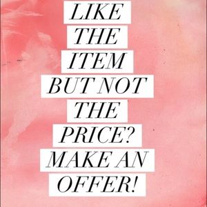 Make me an offer💜