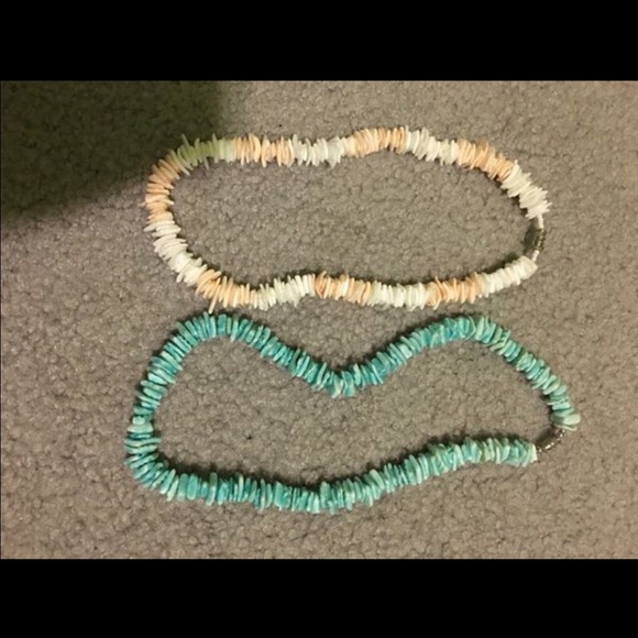 Shell necklaces