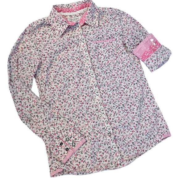 Banana Republic* Floral Button Up- XS