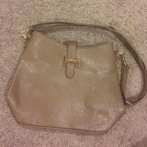 Crossbody brown bag
