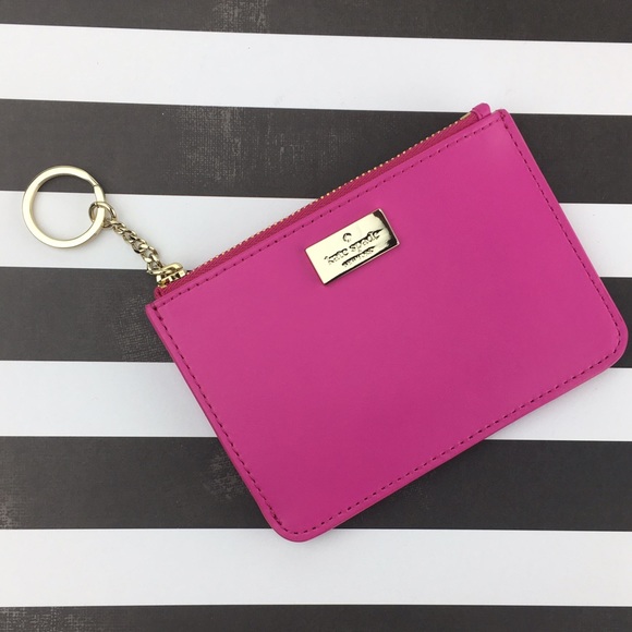 kate spade Handbags - Kate Spade Bitsy Arbour Hill Keychain Wallet Pink