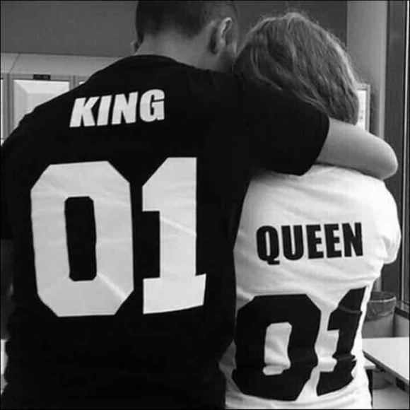 •HP/LAST ONE• MATCHING COUPLE KING/QUEEN TSHIRTS💓