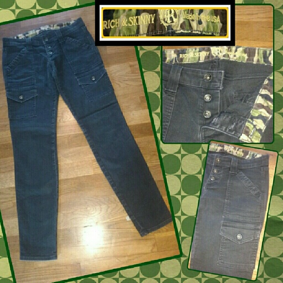 Price ⬇👍low rise cargo jeggings Rich & Skinny