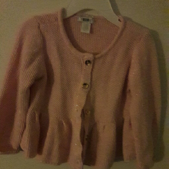 Pink gold sparking sweater