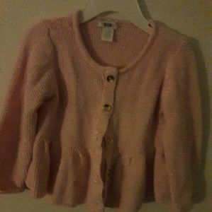 Pink gold sparking sweater