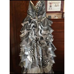 High low prom dress
