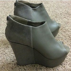 Suede Forever21 wedges!