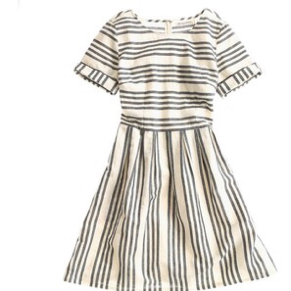 Madewell Stucco Stripe Dress