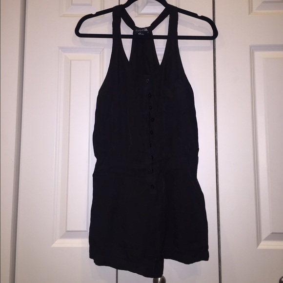 Basic Black Romper - Picture 3 of 4