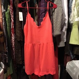 Bloomingdales LUSH  designer lightweight romper lg