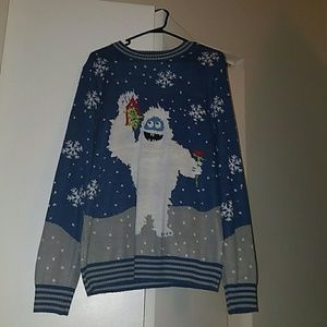 Tipsy Elf abominable snow man Christmas Sweater