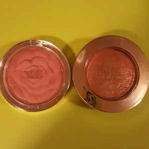 Milani Romantic Rose Blush & 01 Glow Bronzer