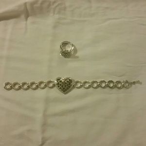 Coach bracelet and ring set