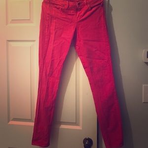Madewell Skinny Skinny red jeans