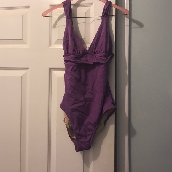 Purple/lilac  Jcrew one piece