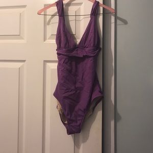Purple/lilac  Jcrew one piece