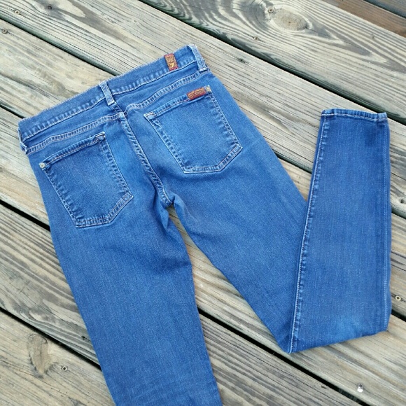 7 For All Mankind Denim - 7 FOR ALL MANKIND SKINNY JEANS