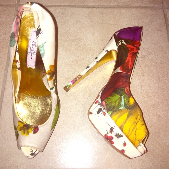 Floral Ted Baker heels