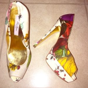 Floral Ted Baker heels