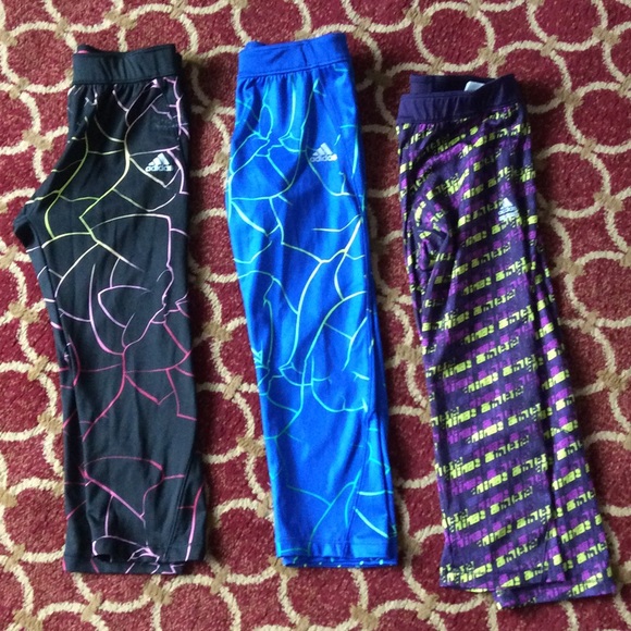 3/4 tights adidas priced for all 3!!