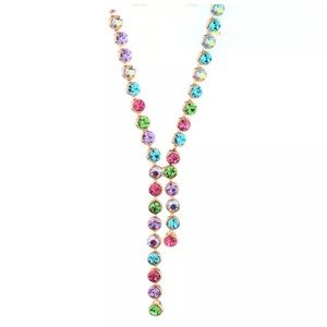 Swarovski Crystal Dainty Linked Necklace