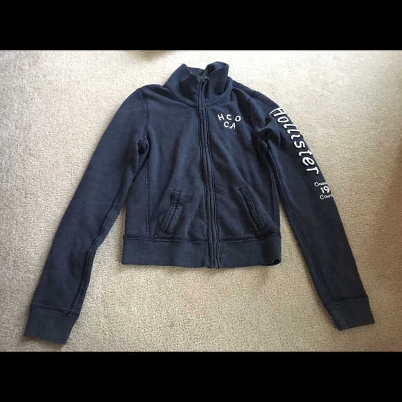 Long Sleeve Hollister Zip Jacket Medium M