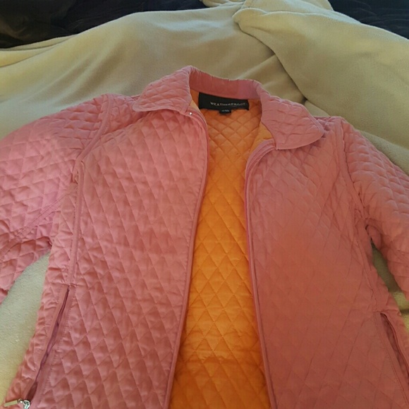 Weatherproof pink light jacket small