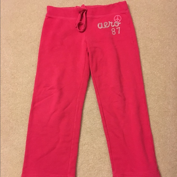 Aeropostale Medium M Pink Sweatpants Lounge