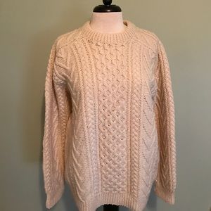 Irish Wool Knit Sweater