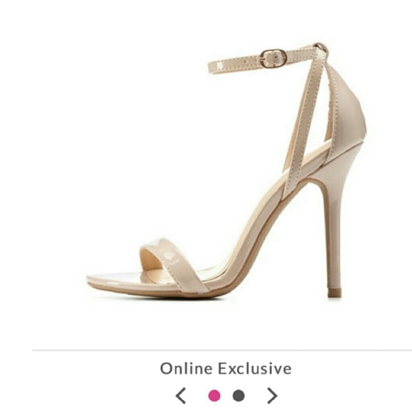 GORGEOUS Single sole ankle strap heels