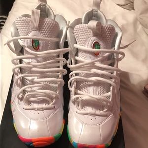 Nike fruity pebble foamposite size 7y