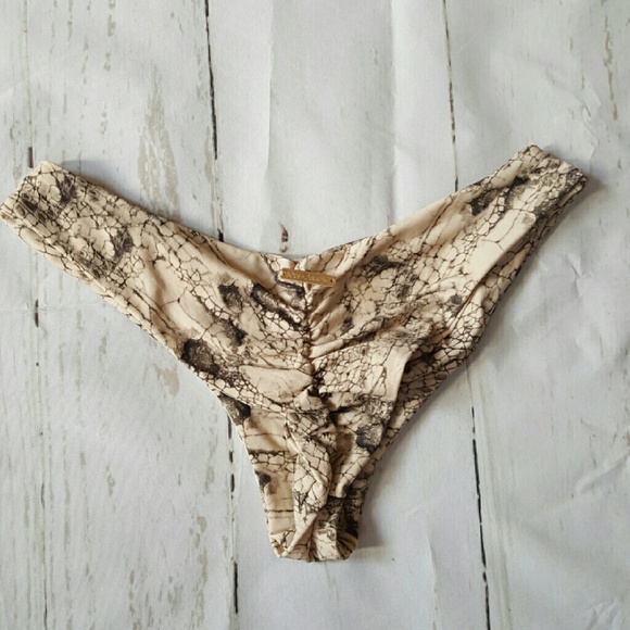 Boys + Arrows Scrunch Bikini Bottom