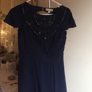 Long embellished Dress Gown
