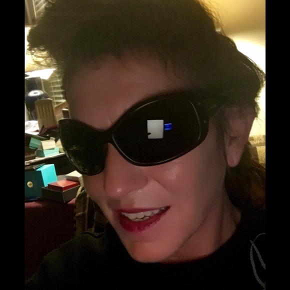 Authentic Vintage Prada Oversized Jackie O Sunnies