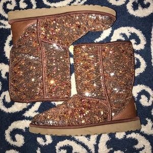 Brand new champagne uggs