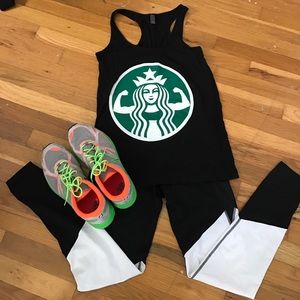 Razor Back Workout Tank Size M