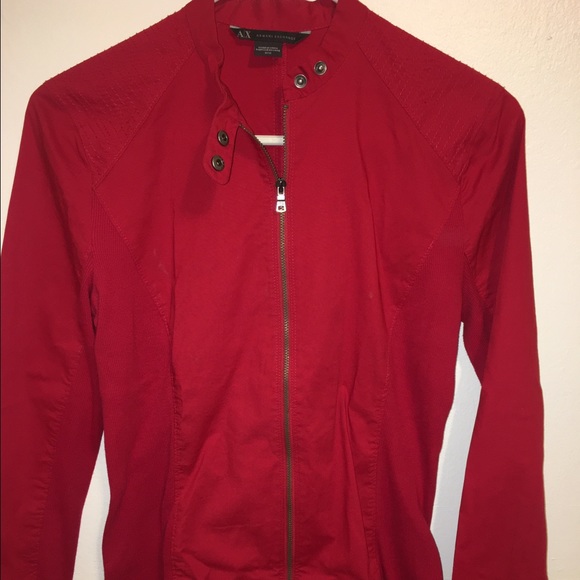 Red Armani Exchange Blouse