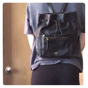 Fossil Vickery Drawstring Backpack Purse