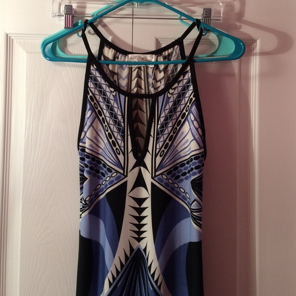 Maxi bodycon dress, with slit