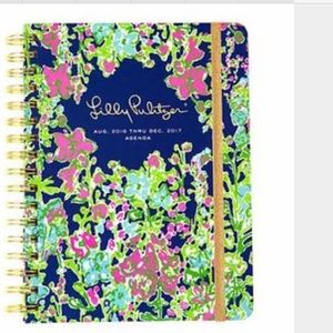 NWT Lilly Pulitzer Southern Charm Jumbo Agenda