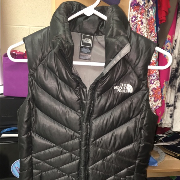 North Face Black 550 Vest