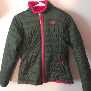 The North Face girls reversible jacket