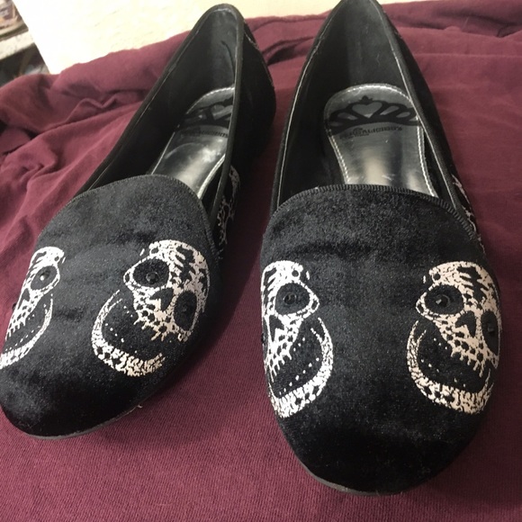 Fergalicious Skull Loafers/ Flats