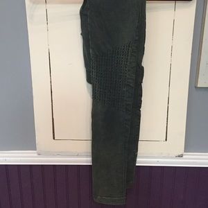 Textured color leggings