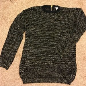 Black and Gold sweater