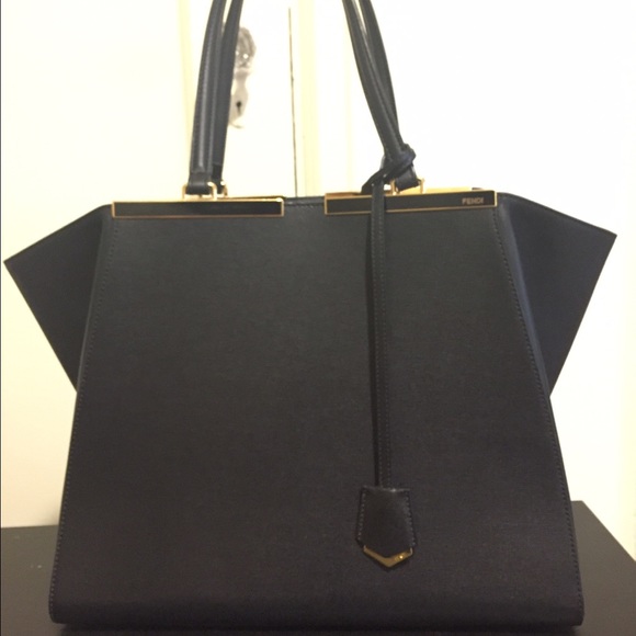 SOLD - 3Jours Nero Large Shopping Tote