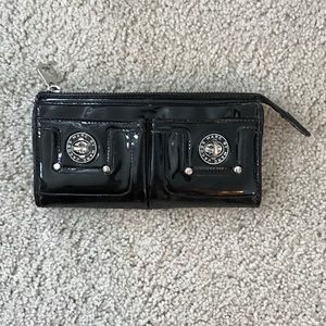 Marc by Marc Jacobs black zip wallet