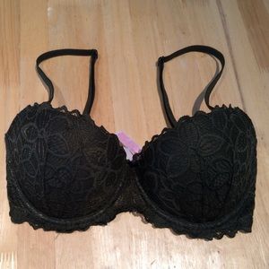 Green Victoria's Secret PINK bra. 32DD