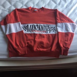 Vintage manzanita speedway sweatshirt
